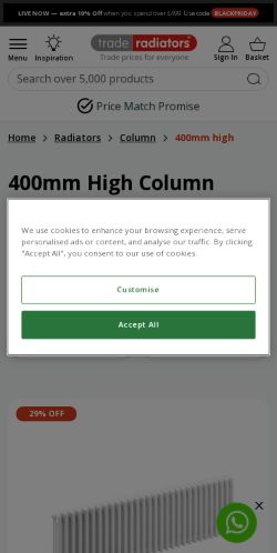 Mobile page screenshot