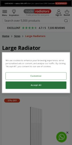 Mobile page screenshot