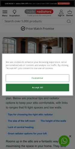 Mobile page screenshot