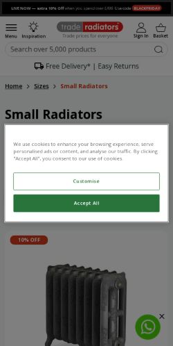 Mobile page screenshot