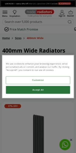 Mobile page screenshot