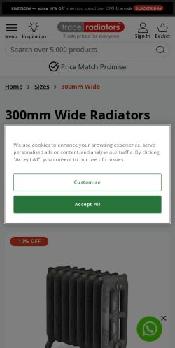 Mobile page screenshot