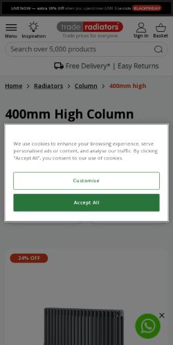 Mobile page screenshot
