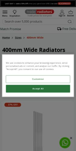 Mobile page screenshot