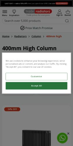 Mobile page screenshot