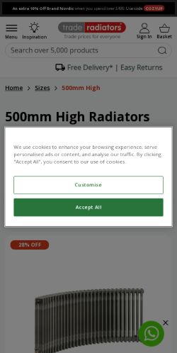 Mobile page screenshot