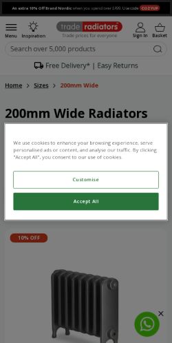 Mobile page screenshot