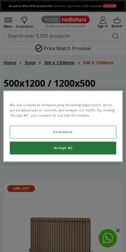 Mobile page screenshot