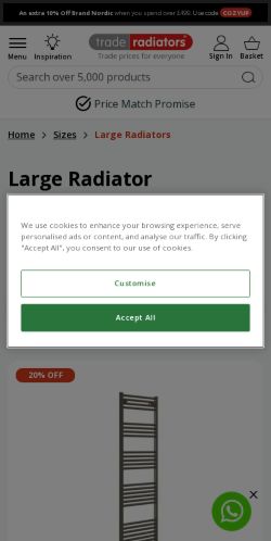 Mobile page screenshot