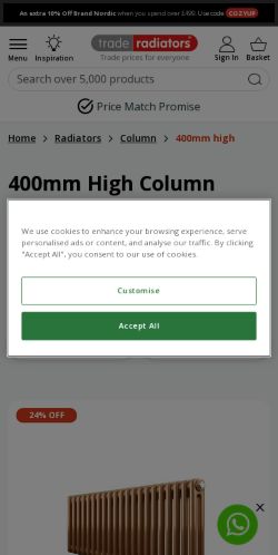 Mobile page screenshot