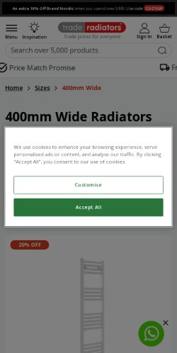 Mobile page screenshot
