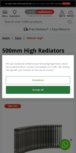 Mobile page screenshot
