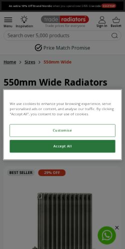 Mobile page screenshot