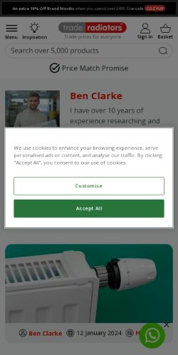 Mobile page screenshot