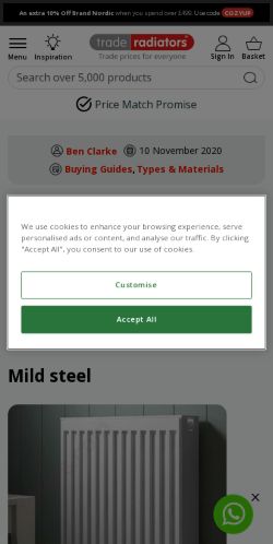 Mobile page screenshot