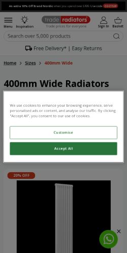 Mobile page screenshot