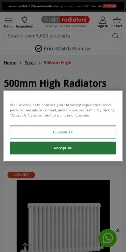 Mobile page screenshot