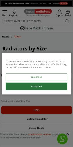 Mobile page screenshot