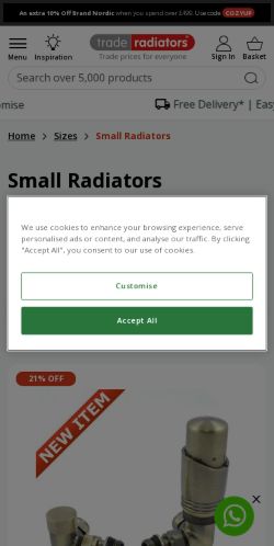 Mobile page screenshot