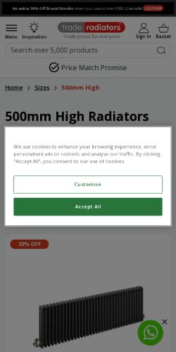 Mobile page screenshot