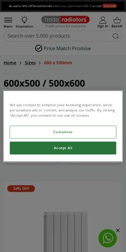 Mobile page screenshot