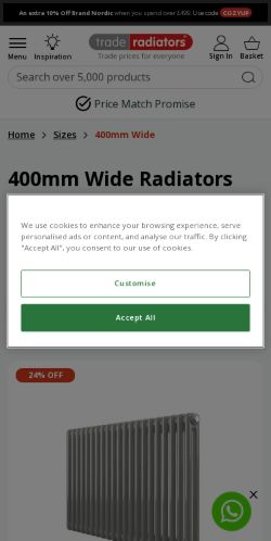Mobile page screenshot