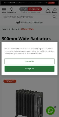 Mobile page screenshot