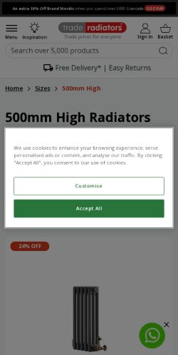Mobile page screenshot