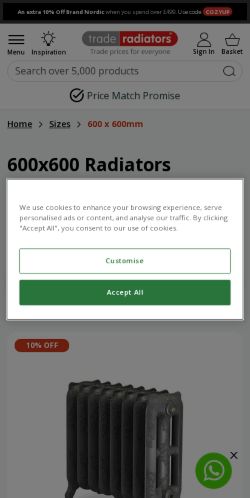 Mobile page screenshot