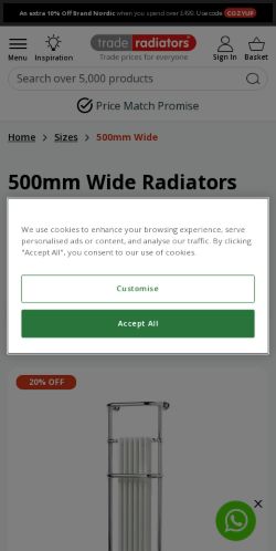 Mobile page screenshot