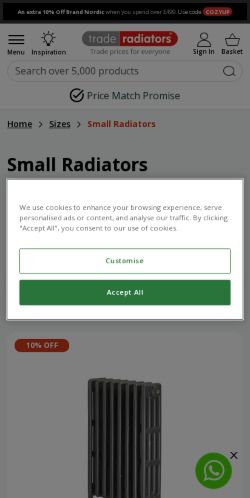 Mobile page screenshot