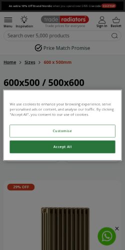 Mobile page screenshot