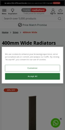 Mobile page screenshot