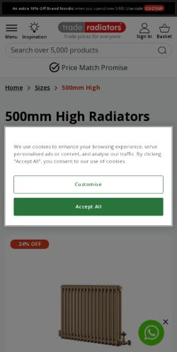Mobile page screenshot