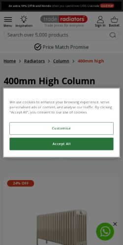 Mobile page screenshot