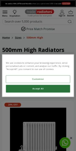 Mobile page screenshot