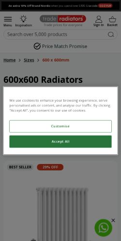 Mobile page screenshot