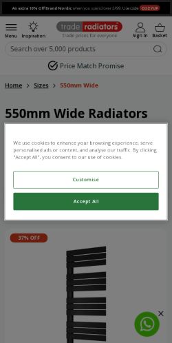 Mobile page screenshot