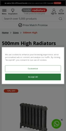 Mobile page screenshot