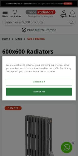 Mobile page screenshot