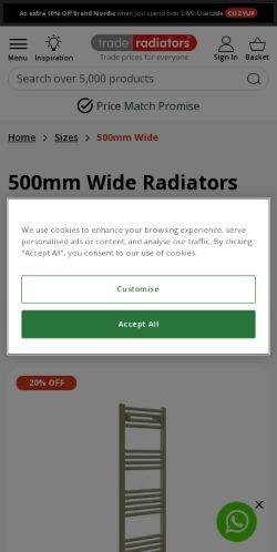 Mobile page screenshot