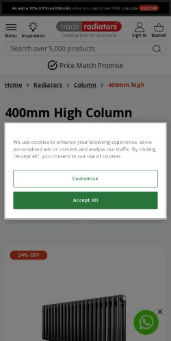 Mobile page screenshot