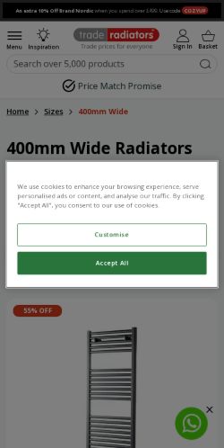 Mobile page screenshot