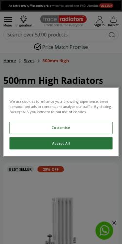 Mobile page screenshot