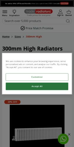 Mobile page screenshot