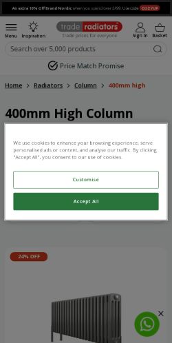 Mobile page screenshot