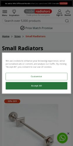 Mobile page screenshot