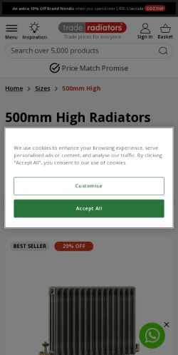 Mobile page screenshot