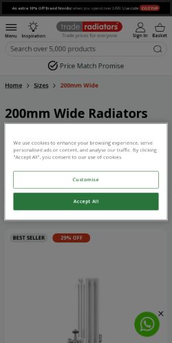 Mobile page screenshot
