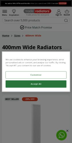 Mobile page screenshot